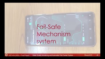 Water Quality Monitoring and Automated Fish Feeder System