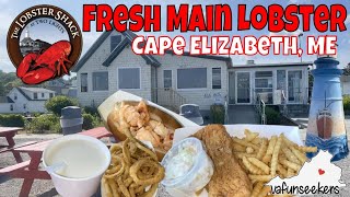Epic Lobster Rolls with a View! The Lobster Shack at Two Lights | Cape Elizabeth, Maine