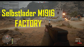 Battlefield 1 : Selbstlader M1916 Factory Review