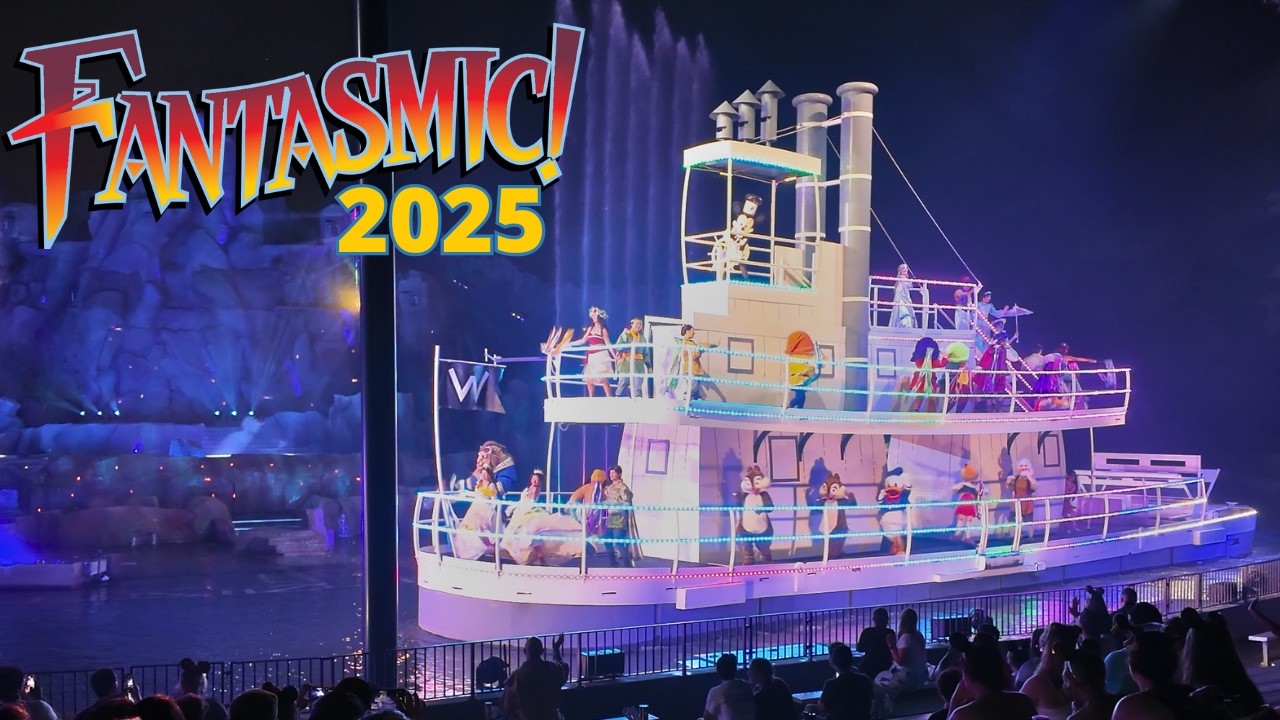 [4K] Fantasmic! 2025 FULL SHOW at Disney's Hollywood Studios Walt Disney World
