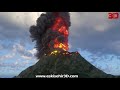 Volcano 3D animation