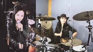 AC/DC - Big gun vocal and drum cover by Ami Kim(30-2)