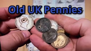 My Old UK Pennie Collection