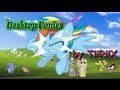 Играем с поняшами на рабочем столе ^.^ (Desktop Ponies)