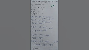 Shorts | #3 | ORDINARY DIFFERENTIAL EQUATIONS | Dec 2015- Part B |NA Math Study