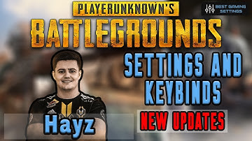 Hayz PUBG Settings, Keybinds, sensitivity and Gear  Updated 2019