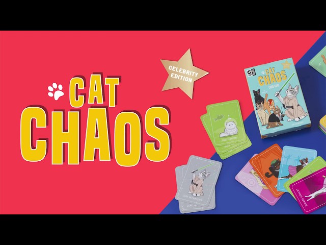  Ginger Fox - Cat Chaos Card Swapping Game. Fast-Paced Card Game.  Family Games for Ages 8 and Over. Great Addition to Board Games and Party  Games. Fun Games for Family Game