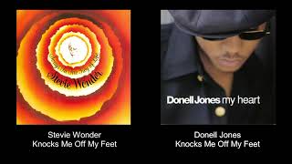 Stevie Wonder - Knocks Me Off My Feet 🧬 Donell Jones - Knocks Me Off My Feet
