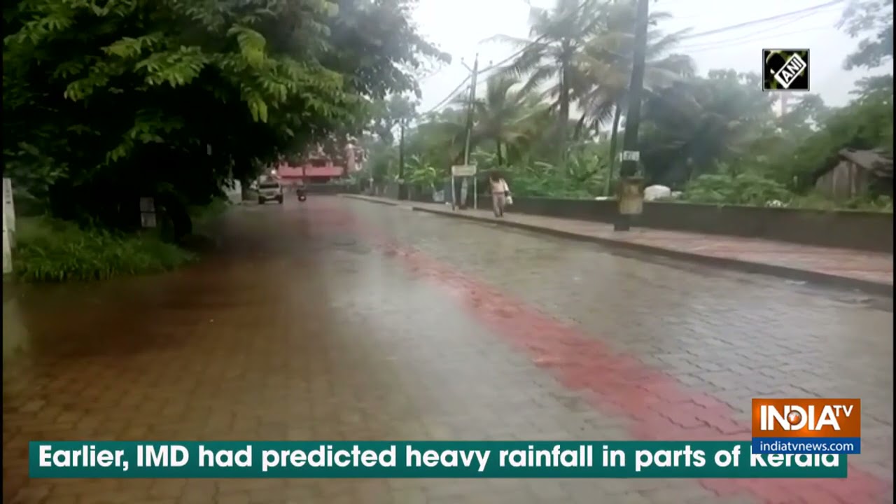 Rainfall in Kottayam, IMD issues yellow alert in Kerala