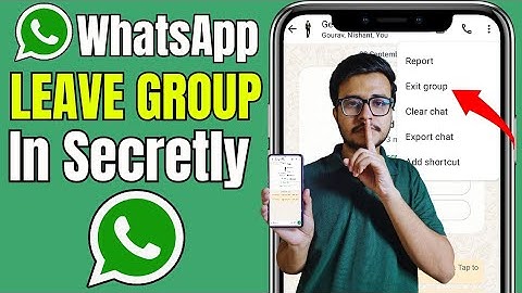 Left WhatsApp Group Without Notifying Any Members in Android!! 2025