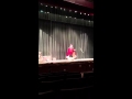 High School Math Teacher Performs "You'll Be Back" from Hamilton