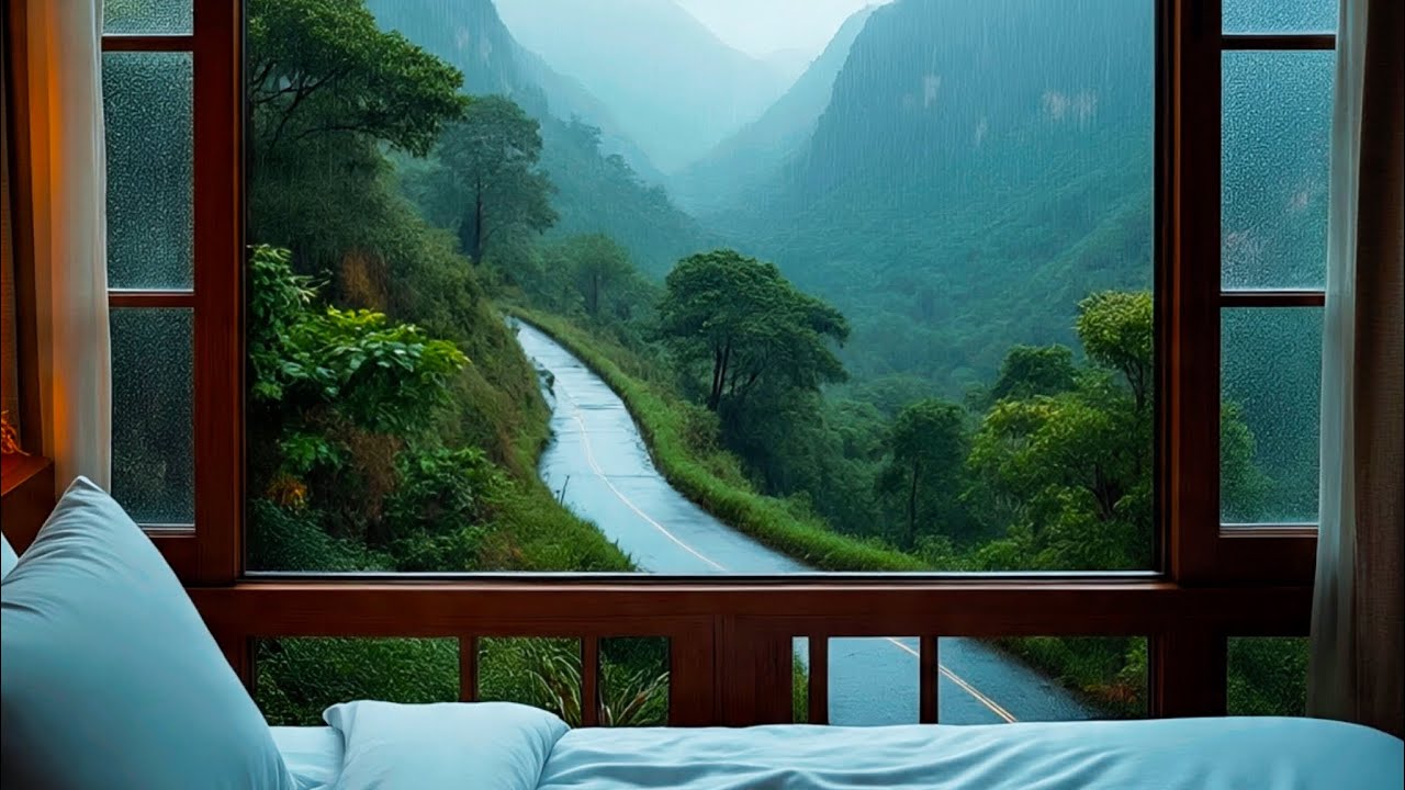 Rainy Day In Sri Lanka Hill Country  🍃 4K