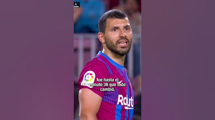 El ÚLTIMO PARTIDO del KUN AGÜERO 😭 #Shorts