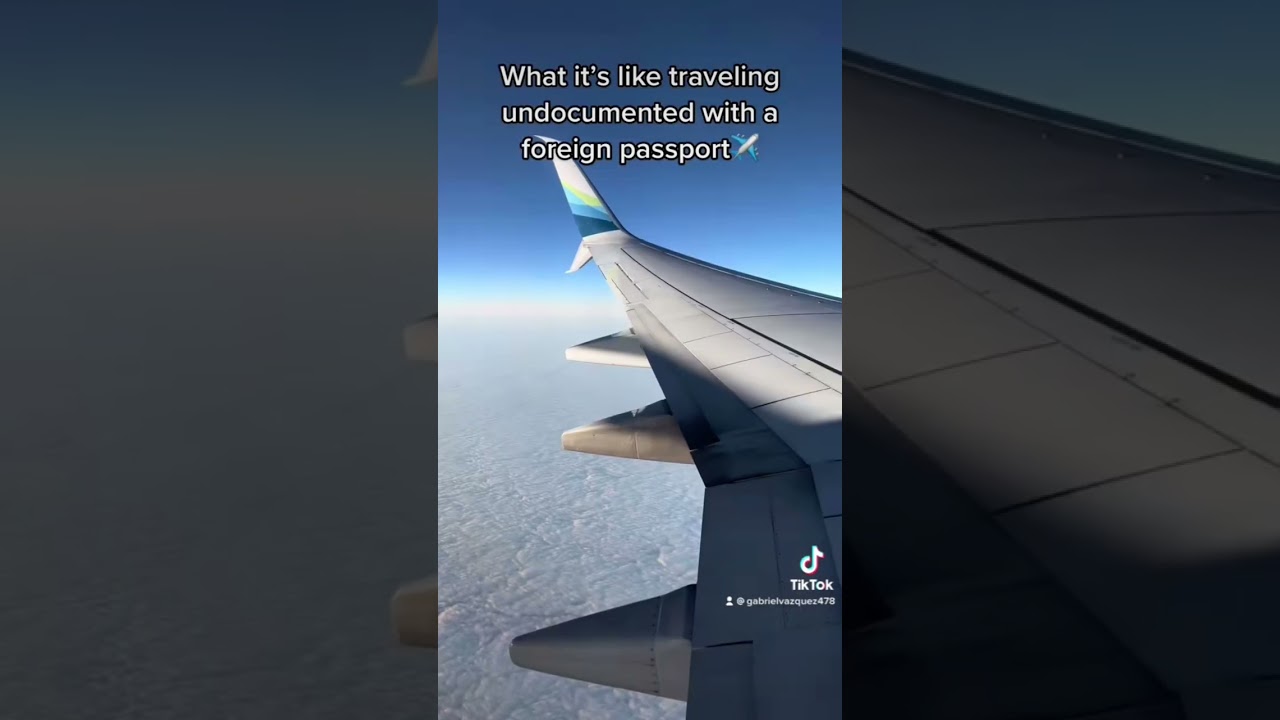 Can undocumented individuals travel on a plane in the United States?