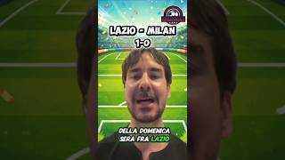 Lazio 1-0 Milan: Isaksen decide! Da oggi con Marco Fabio Ceccatelli! ⚽