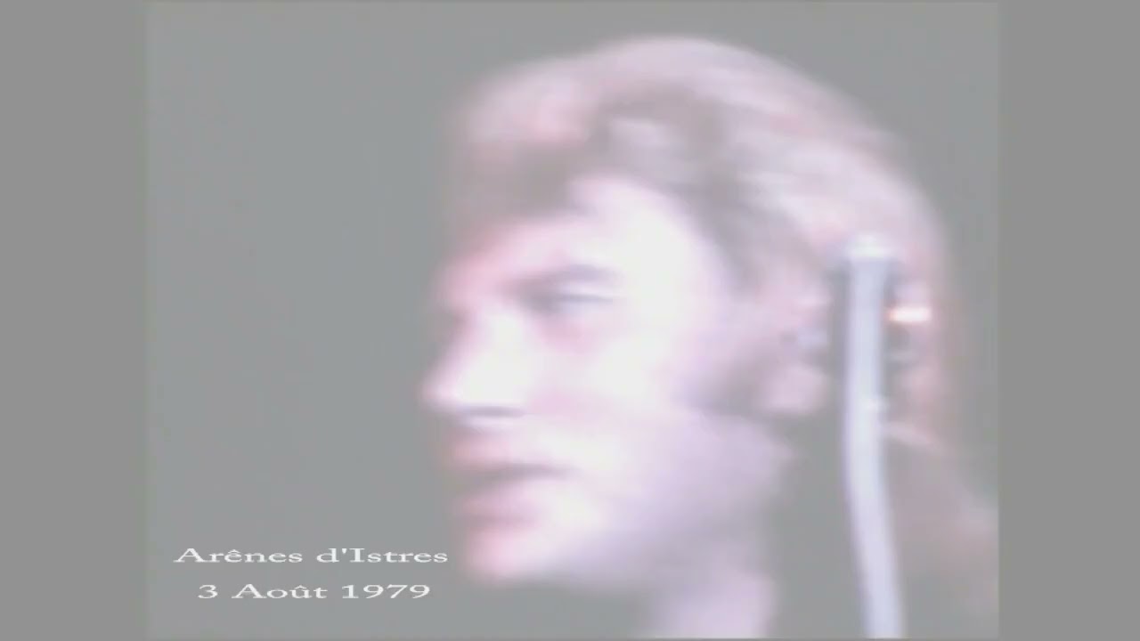 Extraits concerts Johnny Hallyday, Super 8 , 1974 .. 1982