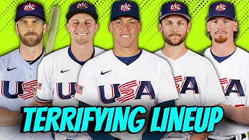 TEAM USA’S TERRIFYING LINEUP FOR THE 2026 WORLD BASEBALL CLASSIC! MLB WBC