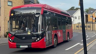 BYD D8UR ADL Enviro200EV London Central SEe243 LG73FYC Route 450 to Lower Sydenham 