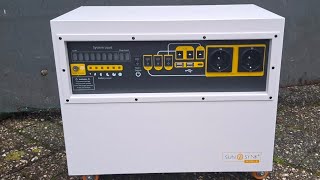 Sunsynk Contour 1000 Contour 2000 Test Thuisbatterij Accupakket Noodstroom Noodpakket