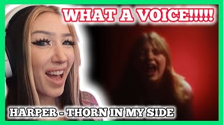 WHAT A VOICE!!!!!! | Harper - Thorn In My Side reaction