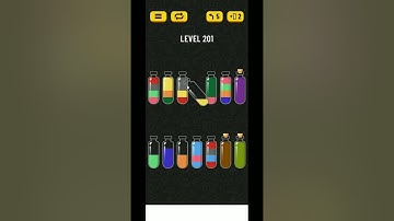 Soda sort puzzle level 201