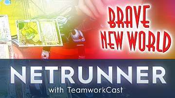 Brave New World Cologne SC 2016 - #4 - Return of the Dinosaur - Netrunner With TeamworkCast