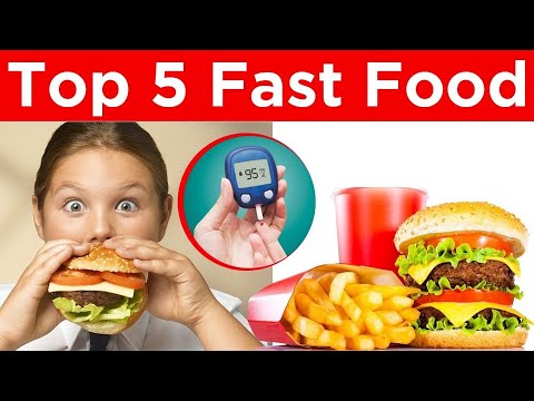 Top 5 Fast Food Choice For Diabetes