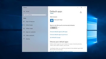 How to Reset All File Associations to Microsoft Defaults on Windows 10