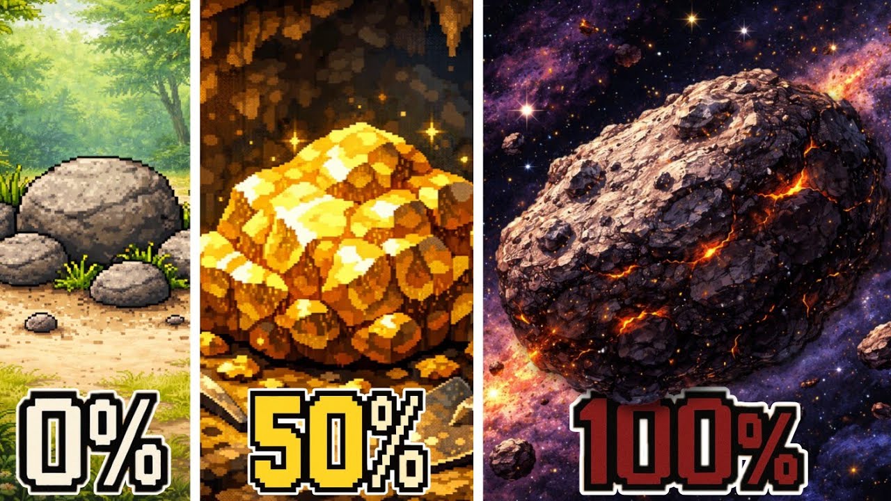 Aku Menambang 100% Asteroid di Space Rock Breaker