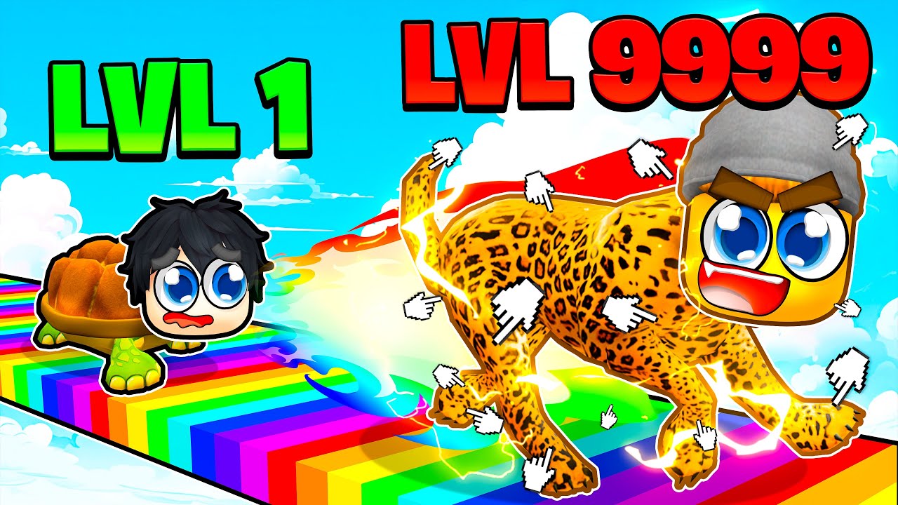 הפכתי לחיה הכי מהירה ברובלוקס!