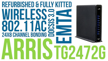 Arris TG2472G Product Feature