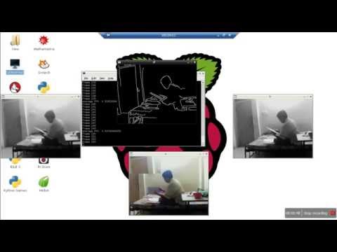OpenCV video processing in raspberry pi ( Test #1)