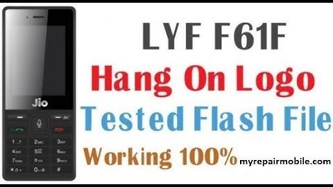 LYF Jio F61F hang on logo solution 1000% LYF F61F Flash File And Tool done