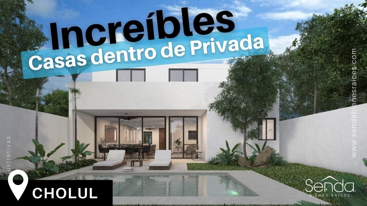 ⭐️ CAPRI Residencial, Casas en VENTA en ?Cholul, Yucatán - YouTube
