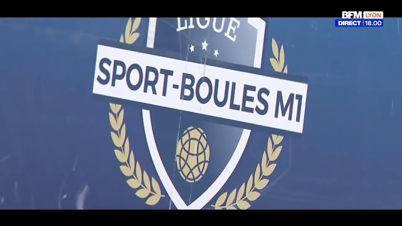 Suivez la ligue de sport-boules M1, en direct sur BFM Lyon
