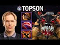 OG.TOPSON SMURF LIFESTEALER - BATTLEFURY BUILD - DOTA 2 7.28 GAMEPLAY