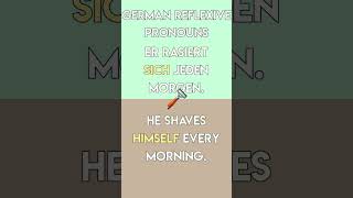 German Reflexive Pronouns Explained in 60s! 🇩🇪