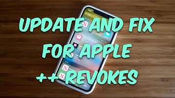 Update Video FIX For App Revokes, Ignition, TutuApp, Tweakbox, Cokernutx, etc!