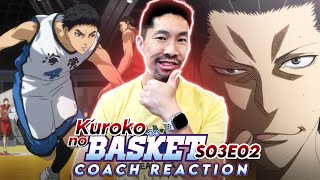 Coach Reacts to Kuroko No Basket S3 E2 : HAIZAKI THE TECHNIQUE STEALER screenshot 3