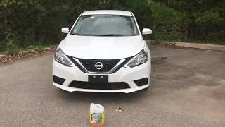 How to put windshield washer fluid in your Nissan
