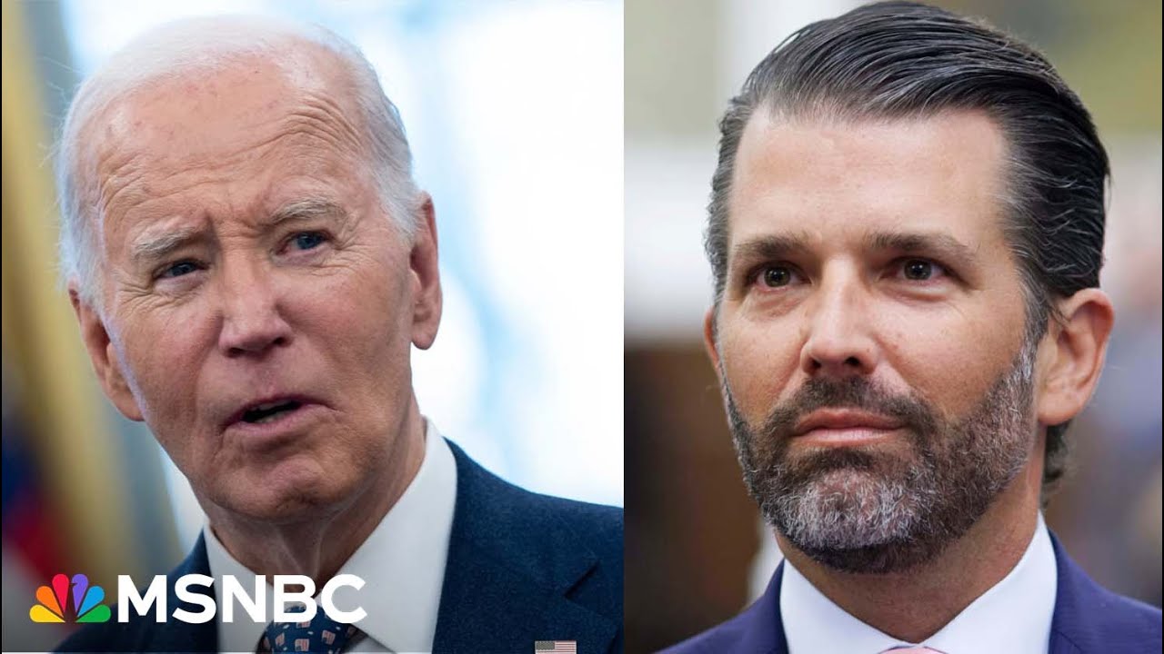 CHEAP SHOT: Don Jr. spreads ugly conspiracy theory about Biden cancer diagnosis