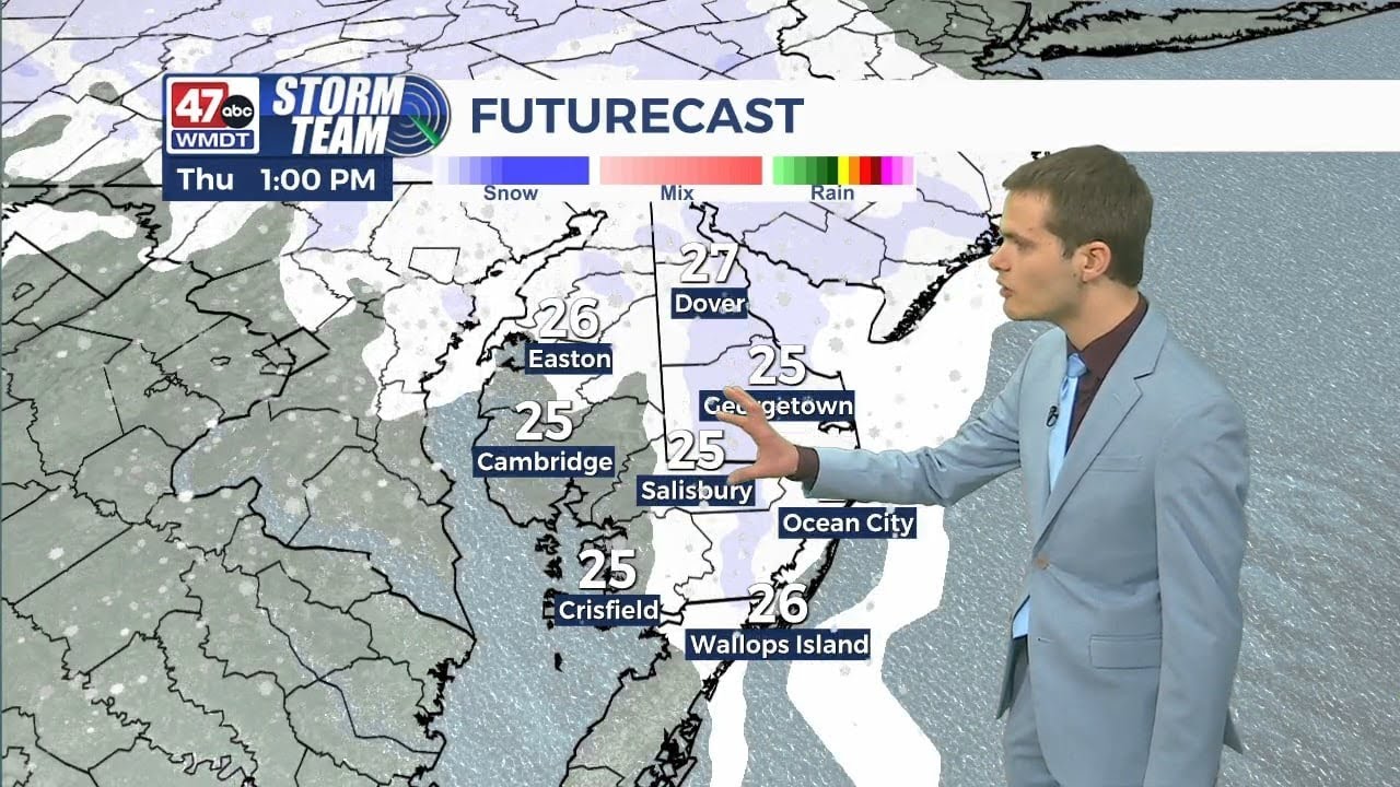 Cold and breezy with snow showers tomorrow - Overnight Forecast (02/20 ...