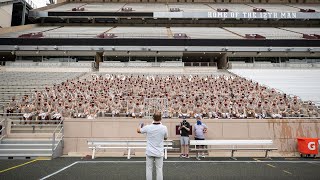 The Fightin' Texas Aggie Band Takes Kyle Field
