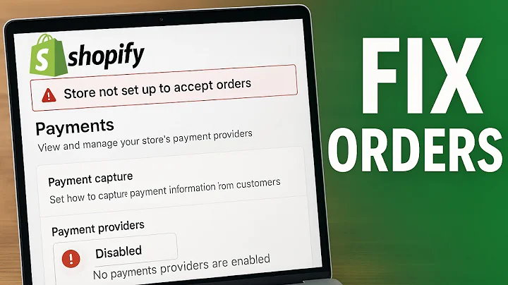 How To FIX Shopify Store Not Set Up To Receive Orders (EASY 2025)