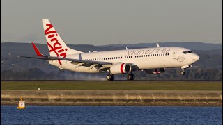 Virgin Australia VA559 SYD-PER  Taxi and TakeOff from Sydney's Kingsford Smith Airport.