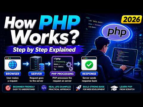 How PHP Works? | Working of PHP Explained for Beginners 2026 | Learn PHP from Scratch