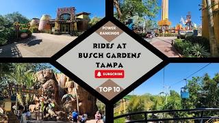 Ranking the Rides: Discover Busch Gardens Tampas Top Ten Attractions!