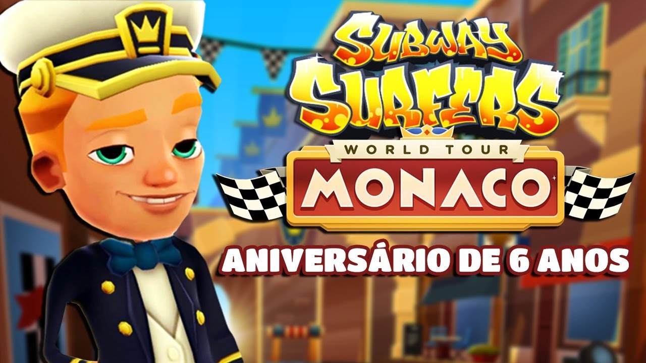 🎾 Subway Surfers Monaco 2018 (6th Anniversary) 🎂 