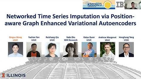 KDD 2023 - Networked Time Series Imputation Posititon-aware Graph Enchanced VariationalAutoencoder