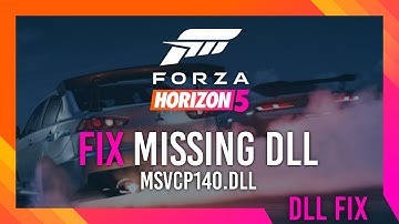 Fix msvcp140.dll Missing Forza 5 Error | Simple Fix
